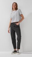 Джинсы Mom Fit женские 801 S Серый  Фото №1