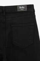 Купить Джинсы Mom Fit женские Zeo Basic 3931 30 Черный Артикул: 2000990955432 Миниатюра фотографии № 3