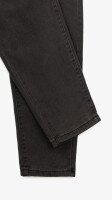 Джинси однотонні Mom Fit жіночі 1907 L Сірий  Фото №1