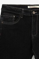 Купить Джинсы Regular Fit мужские 8122 29 Черный Артикул: 2000990951953 Миниатюра фотографии № 4
