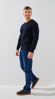 Купити Джинси Regular Fit чоловічі  HB500 28 Темно-синій Артикул: 2000999193705 Фото мініатюра № 3