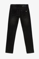 Джинсы Slim Fit мужские W008-5 29 Темно- серый  Фото №0
