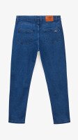 Купити Джинси Slim Fit однотонні чоловічі 902 33 Синій Артикул: 2000999453601 Фото мініатюра № 10