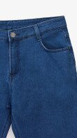 Купити Джинси Slim Fit однотонні чоловічі 902 33 Синій Артикул: 2000999453601 Фото мініатюра № 7