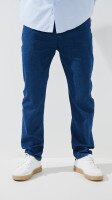 Купити Джинси Slim Fit однотонні чоловічі 903 29 Синій Артикул: 2000999453472 Фото мініатюра № 1