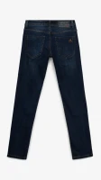 Джинси Slim Fit однотонні чоловічі RB0081DT 27 Темно-синій  Фото №3