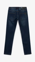 Джинси Slim Fit однотонні чоловічі RB0082DT 27 Темно-синій  Фото №3