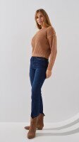 Купить Джинсы Slim Fit женские Vindasion 4017 25 Синий Артикул: 2000999306082 Миниатюра фотографии № 3