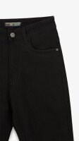 Купить Джинсы Slim Fit женские Vindasion 4030 25 Черный Артикул: 2000999306167 Миниатюра фотографии № 8