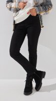 Купить Джинсы Slim Fit женские Vindasion 4030 25 Черный Артикул: 2000999306167 Миниатюра фотографии № 4