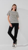 Купить Джинсы Mom Fit женские 3012 25 Черный Артикул: 2000999186622 Миниатюра фотографии № 1