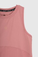 Фитнес костюм (майка+лосины) однотонный женский Speed Life SB-0785 M Пудровый (2000989987642A)  Фото №12