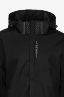 Фітнес вітрівка однотонна жіноча 6266E 2XL Чорний  Фото №6