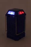 Фонарь кемпинговый раздвижной с солнечной батареей 8099 ZB-47 Синий (2000989427001)  Фото №5