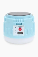 Фонарик кемпинговый на солнечный бат с POWERBANK CAMP LIGHT (2000989398189)  Фото №1