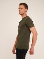 Футболка мужская LAWA MBC02302 S Оливковый  Фото №1