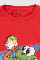 Футболка для мальчика Ecrin 7251 86 см Красный (2000990319609S)  Фото №0