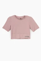Футболка фитнес однотонная Tommy life 97265 L Пудровый (2000989754794A)  Фото №5