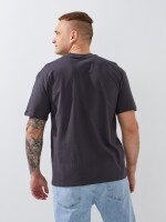 Купить Футболка однотонная мужская GENUA 24-0711 L Графитовый Артикул: 2000990340498 Миниатюра фотографии № 4