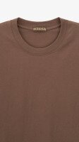 Купить Футболка однотонная мужская GENUA 24-0711 2XL Коричневый Артикул: 2000999389924 Миниатюра фотографии № 7