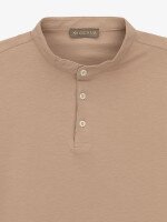 Купить Футболка однотонная мужская GENUA G01215-0002 L Коричневый Артикул: 2000999632907 Миниатюра фотографии № 2