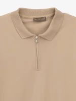 Купить Футболка однотонная мужская GENUA G01215-0008 3XL Бежевый Артикул: 2000999632884 Миниатюра фотографии № 2