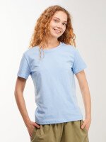 Купити Футболка однотонна жіноча LAWA WBC02531 XS Блакитний Артикул: 2000999621086 Фото мініатюра № 1