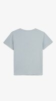 Купить Футболка однотонная женская Na Fan 002 One Size Голубой Артикул: 2000991047716 Миниатюра фотографии № 9