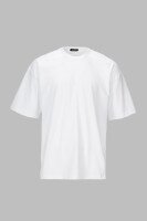 Футболка однотонна чоловіча Demos DMS009-OV 2XL Білий (2000989471226A)  Фото №5