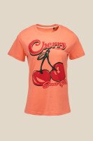 Купить Футболка с принтом женская Cherry LAWA P-WB02366 XS Персиковый Артикул: 2000990700520 Миниатюра фотографии № 6