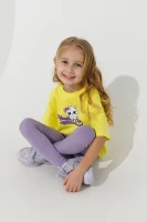 Футболка з принтом для дівчинки Baby Show 16564 92 см Жовтий  Фото №1