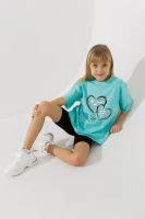 Футболка з принтом для дівчинки Baby Show 16568 116 см М&#039;ятний  Фото №2