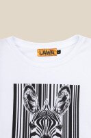 Футболка с принтом женская LAWA CTM P-WB02308 Zebra XS Белый  Фото №6