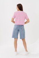 Купить Футболка с узором женская LAWA WBC02394 XL Бело-розовый Артикул: 2000990652249 Миниатюра фотографии № 5