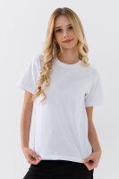 Футболки однотонная детская Pitiki 219 140 см Белый  Фото №5