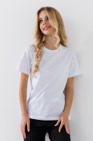 Футболки однотонная детская Pitiki 219 140 см Белый  Фото №7