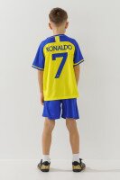 Футбольная форма для мальчика BLD AL NASSR RONALDO 110 см Сине-желтый  Фото №2