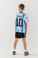 Футбольна форма для хлопчика BLD АРГЕНТИНА MESSI 110 см Біло-блакитний  Фото №2