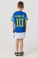 Футбольная форма для мальчика BLD БРАЗИЛИЯ NEYMAR 110 см Синий (2000990366771A)  Фото №3