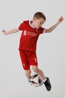 Футбольная форма для мальчика BLD ЛИВЕРПУЛЬ SALAH 110 см Красный (2000904755417A)  Фото №1