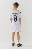 Футбольна форма для хлопчика BLD РЕАЛ МАДРИД  MBAPPE 116 см Білий  Фото №3