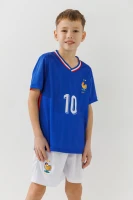 Футбольна форма для хлопчика BLD ФРАНЦИЯ MBAPPE 140 см Синій  Фото №0