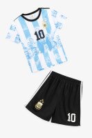 Футбольная форма для мальчика BLD АРГЕНТИНА MESSI 104 см Бело-голубой  Фото №4