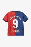 Футбольна форма для хлопчика BLD БАРСЕЛОНА LEWANDOWSKI 116 см Синій  Фото №7