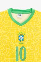 Футбольна форма для хлопчика BLD БРАЗИЛИЯ NEYMAR JR 104 см Жовтий  Фото №6