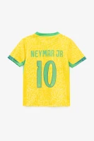 Футбольная форма для мальчика BLD БРАЗИЛИЯ NEYMAR JR 110 см Желтый  Фото №7