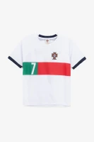 Футбольна форма для хлопчика BLD ПОРТУГАЛІЯ RONALDO 104 см Білий  Фото №5