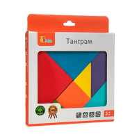 Геометрична інтелектуальна головоломка &quot;Танграм&quot; Viga Toys  55557 Різнокольоровий  Фото №0