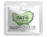 Гідрогелеві тонізуючі патчі під очі Via Beauty VBE-13 з морськими водоростями та зеленим чаєм (6971663406604A)