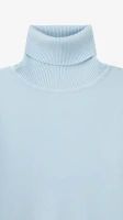 Гольф однотонний жіночий On me 031 2XL Блакитний  Фото №0